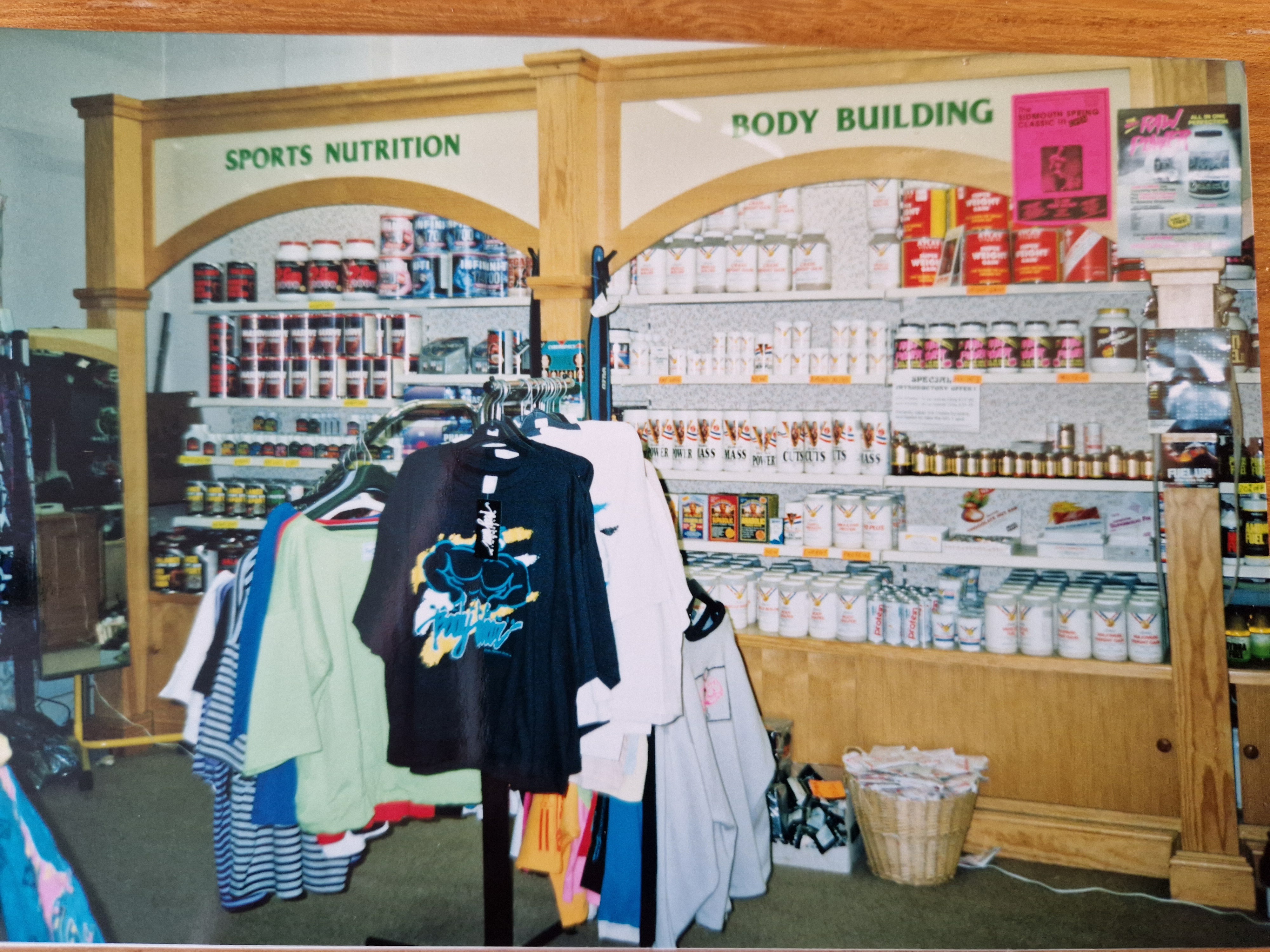 Protein and creatine coming into the mainstream.