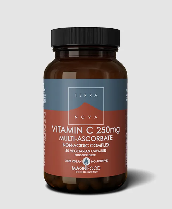 Vitamin C 250mg Multi-Ascorbate Complex (Non Acidic)